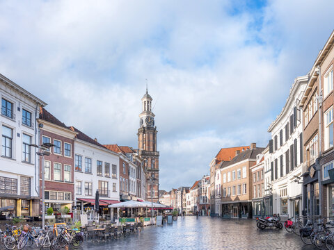 Zaadmarkt in Zutphen, Gelderland province, The Netherlands