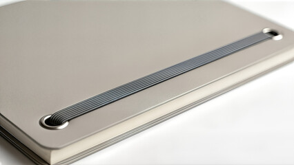 A majestic gray wolf walks through a snowy landscape, its fur blending with the winter environment.