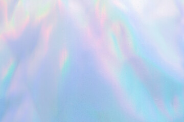 Holographic rainbow foil iridescent texture abstract hologram background