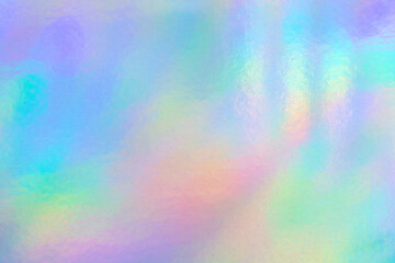 Holographic rainbow foil iridescent texture abstract hologram background