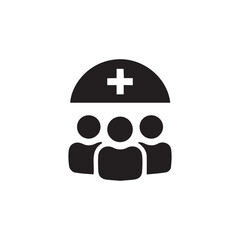 social network icon. Medical and healthcare icons set vector illustration. Hospital and medical care icon .vector Medical and healthcare icon