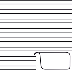 Texture or lined notebook paper with a dialogue cloud at the bottom.