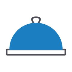 Obraz premium Cloche Vector icon which can easily modify or edit