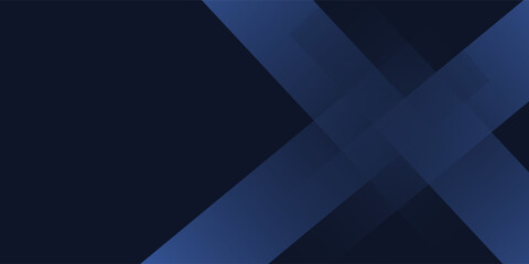 Obraz premium Blue black abstract background geometry shine and layer element vector for presentation design. Suit for business, corporate, institution, party, festive, seminar, and talks. eps10