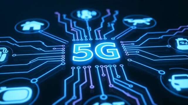 5 g network technology digital circuitry and global communication