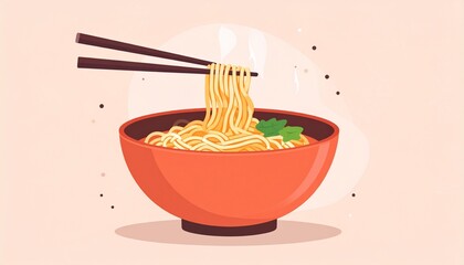 bowl of noodles