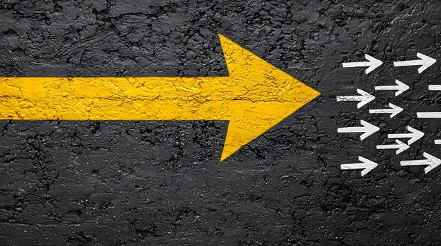 Follow the Arrow of Leadership and Stand Out From the Crowd Against The Obstacles