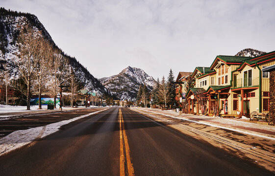 Main street of Frisco, Colorado 
