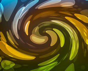 abstract fractal spiral background wallpaper design