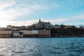 Obraz premium Beautiful view of Stockholm city on a sunny day.