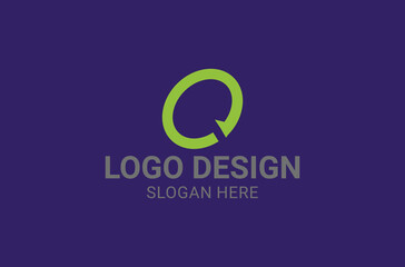 Fototapeta premium Minimal Professional Company Logo Template