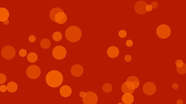 Animation wave bule to down with red background