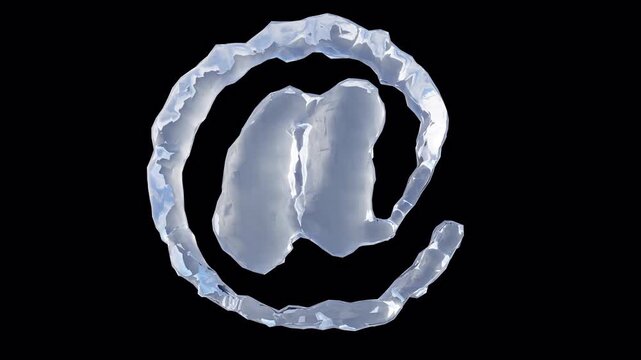 Liquid At Symbol on Transparent Background

3D rendering of a breathing fluid at symbol gently pulsing and moving on transparent background.

