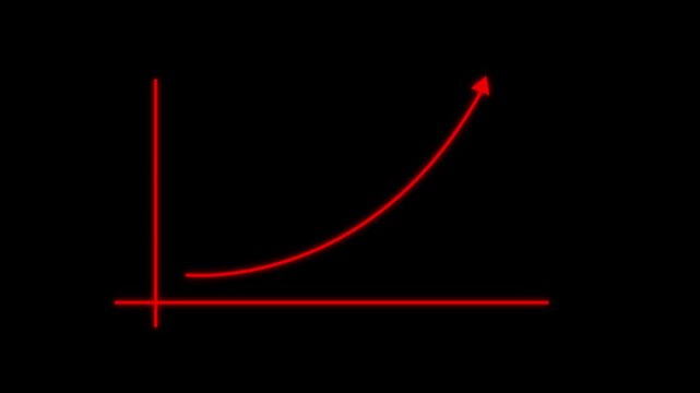 Business growing graph with thin arrow icon. statistics bar growth with upward arrow Business Growth Bar Graph with Thin Upward Arrow and Rising Finance Chart.