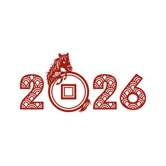 Celebrating the year of the horse 2026, chinese new year
