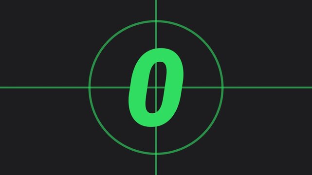Vibrant Green 3 Second Start Animation for Dynamic Intros