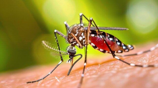 Dengue Virus: Aedes Mosquito-Borne Arbovirus, Dengue Fever Symptoms, Viral Detection and Mosquito Control | Tropical Infectious Disease Public Health & Virology Research Medical Visuals