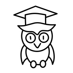 Higher education vector icon