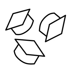 Higher education vector icon