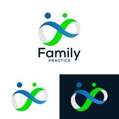 Global Community Logo Icon Elements Template. Community human Logo template vector. Community health care.