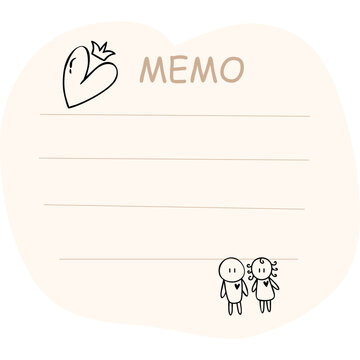 Valentine Themed Sticky Notes