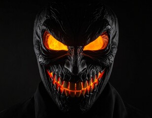 scary halloween pumpkin