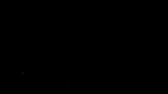 A celebratory double pop confetti animation in high resolution 4k perfect for party and event videos