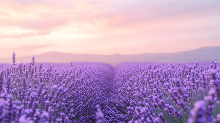 Obraz premium lavender field in provence france