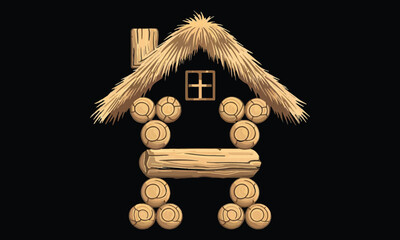 Letter H Home Logo, Letter H 3d style with home combination logo design, vector illustration