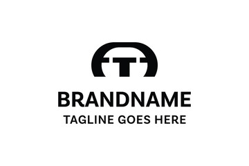 Letters AT TA Simple Logo, suitable for any business with TA or AT initials