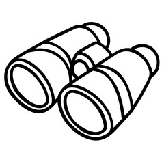 Cute Summer Life Doodle Activities hand drawn black and white outline