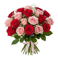 bouquet of red roses