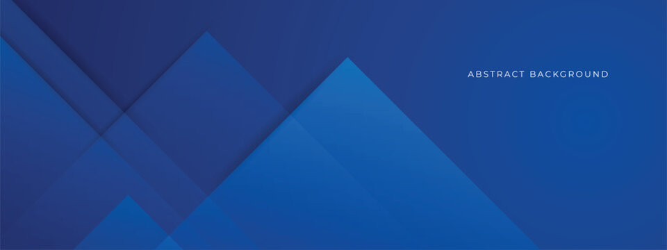 Modern blue abstract presentation background featuring layered geometric shapes, clean lines, and professional composition.