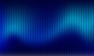 Fototapeta premium Abstract Blue Vertical Gradient Stripes Background with Modern Light Glow