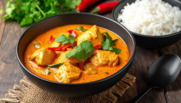 Panang Curry mit Huhn