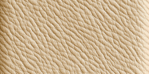 Fototapeta premium High-resolution texture of soft beige leather, ideal for backgrounds, digital design, and creative projects.