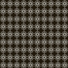 Fototapeta premium Minimalist Thin Line Islamic Star Grid Background