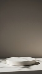 Minimalist Marble Product Display - Elegant Presentation Platform for Modern Branding.