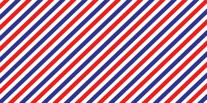 Airmail Envelope frame images with strips. International vintage letter border. Retro air mail postcard with blue and red stripes.  Empty classic postal frame. Vector illustration