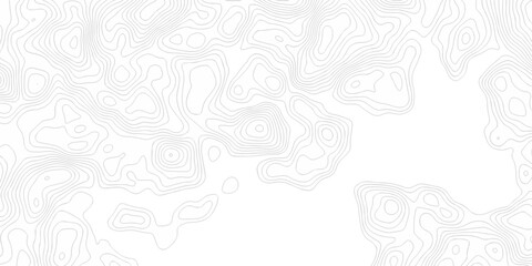 Obraz premium Black and white lines seamless Topographic map patterns, topography line map. Vintage outdoors style. The stylized height of the topographic map contour in lines and contours isolated on transparent.