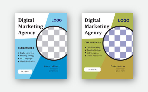 Flyer design marketing agency.