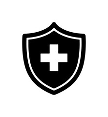 Obraz premium Medical Shield Icon in Vector Format
