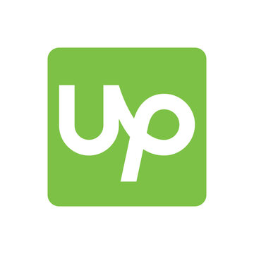 upwork logo icon vector design 
