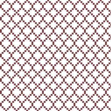 Geometric Diamond Lattice Seamless Pattern