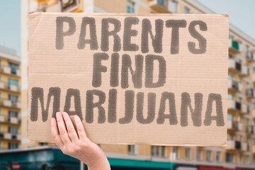 "Parents Find Marijuana" Families discover teen cannabis use. PARENTS. DISCOVERY. FAMILY. INTERVENTION. HELP.
