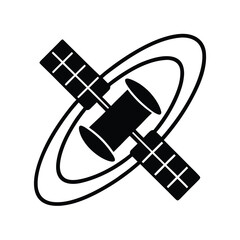 Satellite Orbit Motion Icon © Partho