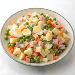 Russian Salad (also known as Olivier Salad) 