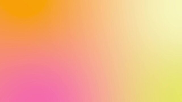 オレンジやピンクのグラデーションがゆっくりとブレンドする、シンプルな4Kアニメーション