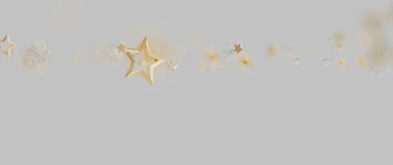 Artistic background with stars elements, ideal for holidays, festive designs and greetings © vegefox.com