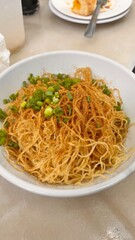 Morning noodles chicken